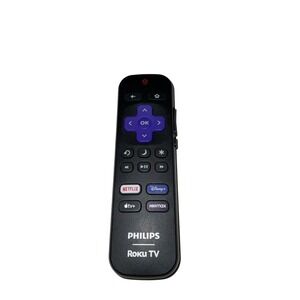 Original PHILIPS ROKU TV Remote RC-ALIR 3226001225‎ NFLX APPL+ Disney+ ROKU